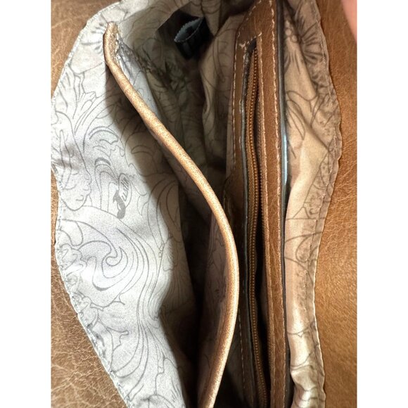 Justin Women's Small Crossbody Leather Purse - Picture 11 of 12